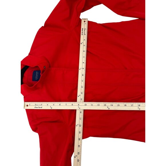 Doncaster Collection Women's Red Lightweight Jacket Zipper Pockets Size XL - Picture 5 of 7
